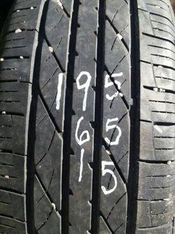 195 65 15 two good car tires $20 each
