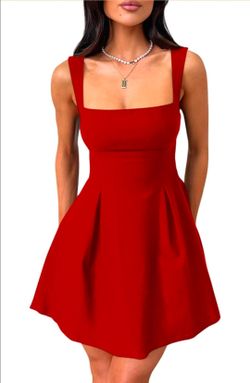 Red dress