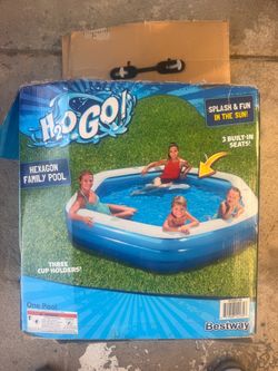Bestway H2O Go Hexagon Family Inflatable Pool