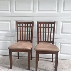 Two Dining Chairs 