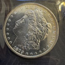 1879 S San Francisco Mint. Authentic. 90% Silver Dollar.