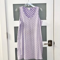 Charter Club intimates purple women's nightgown size L