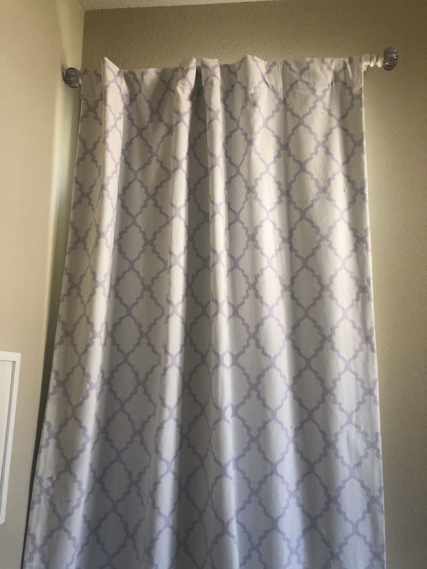 Pottery Barn Kids Curtains - 3 panels 54 by 95
