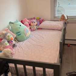 Litera Twin Sobre Full Con Escalera Y Gavetas