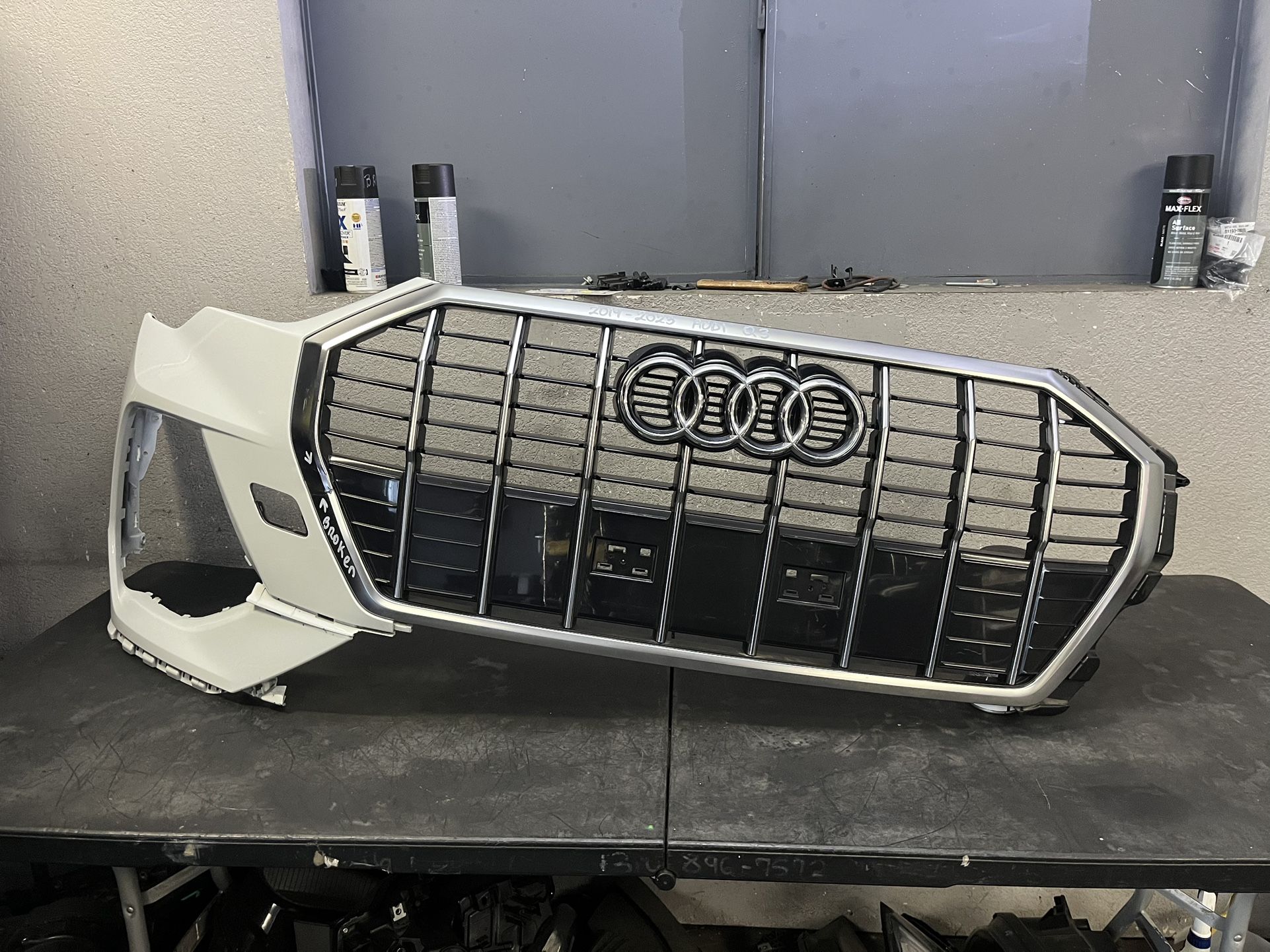 2019-2020-2021-2022-2023 AUDI Q3 FRONT BUMPER OEM USED