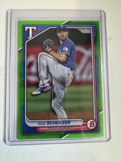 Max Scherzer numbered card