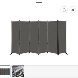 6 Panel Privacy Screen