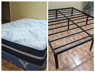 Southerland Collindale Que,en matt,ress 14 inch medium Firm Double Sided. Free same-day delivery.