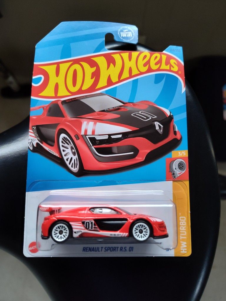 Hot Wheels Renault Sport R.S. 01 (Red New 2023 Mainline)