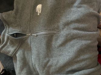 The North Face Gray Quarter-Zip Fleece