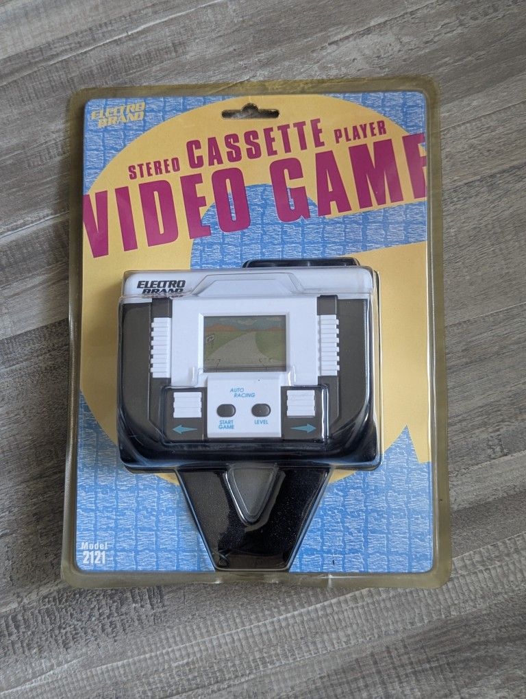 1990s Cassete Player With Built In VideoGame