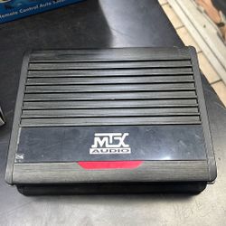 MTX AUDIO THUNDER 500.1 Bass Amplifier 1 Channel For Subwoofers