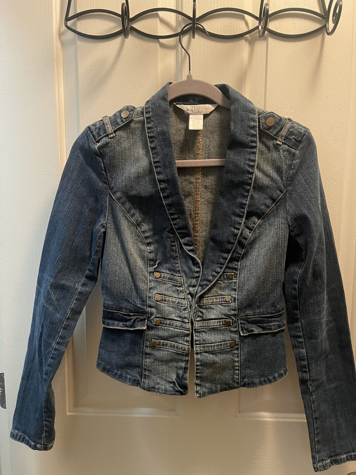 Candies Blue Denim Blazer