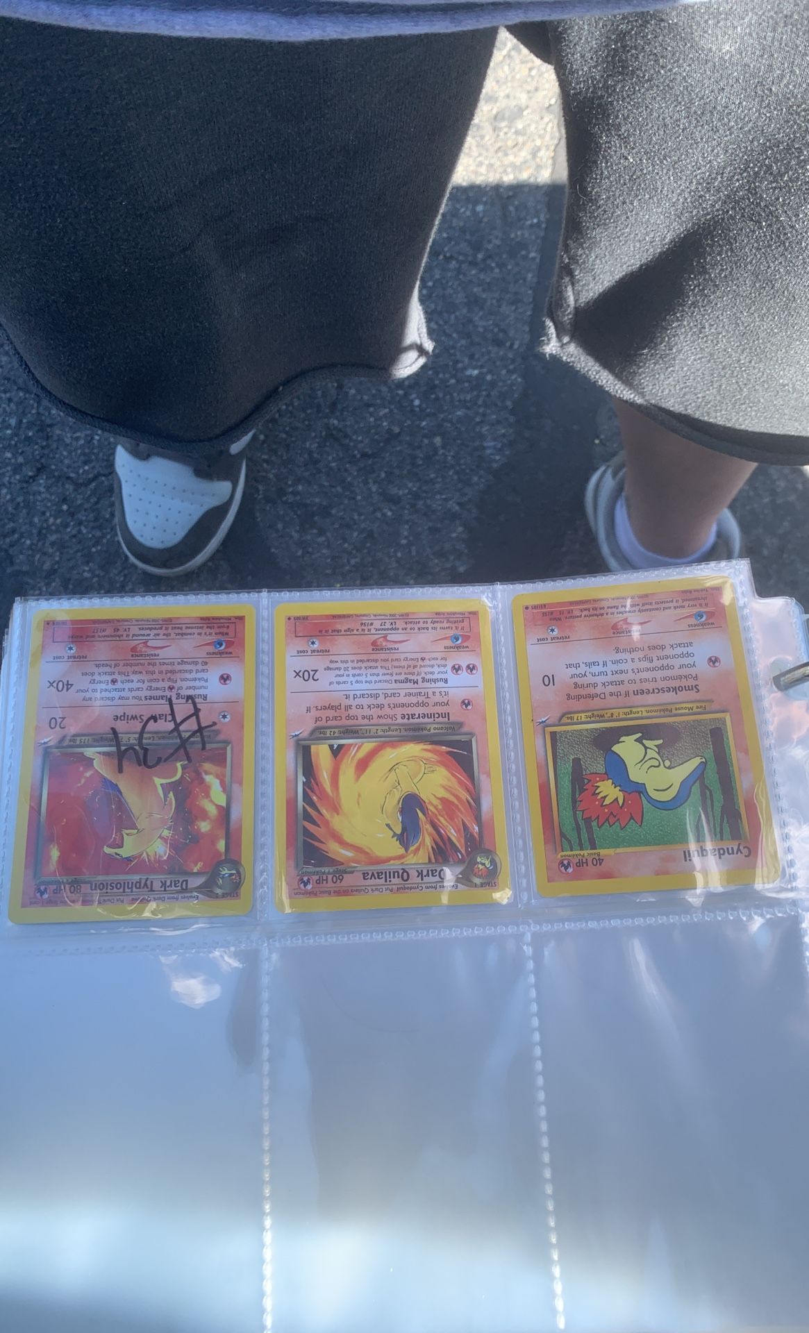 Dark Typhlosion Pokémon Cards