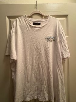 Amiri Floral Logo White T-Shirt