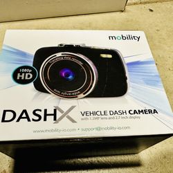 Mobility 1080p HD DashX Vehicle Dash Camera