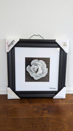 Framed Wall Art Black Wooden Frames