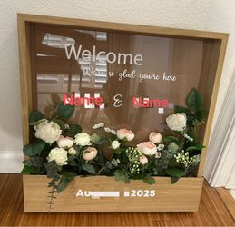 Handmade Custom Welcome Sign – 22” – $60