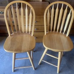 2 Dining Room Chairs