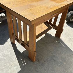 Very Old And Well Made Old Oak Table