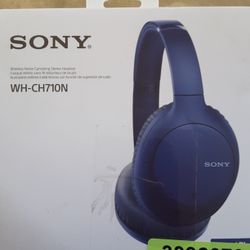 New Sony Wireless Noise Cancellation Stereo Headset WH-CH710N