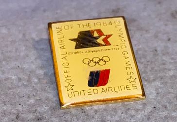 1984 Los Angeles Olympic pins