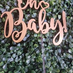 Cake Topper For Baby Shower