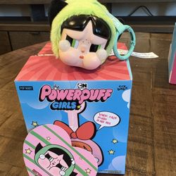 Pop Mart CRYBABY x Powerpuff Girls Series Buttercup Vinyl Face Plush