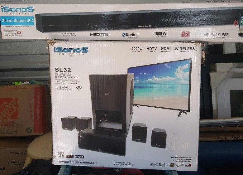 https://offerup.com/redirect/?o=aHR0cHM6Ly93d3cuZWJheS5jb20= › itm
iSonoS Theater SL32 Elite Series 5.1 HD Home Theater System