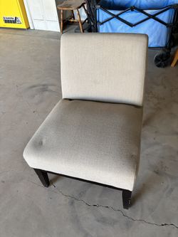 Beige Reading Chair