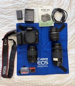 Canon camera & lenses