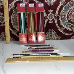 Japanese Buddhist Monto Shikisho Paint Brushes & Tapered Candles