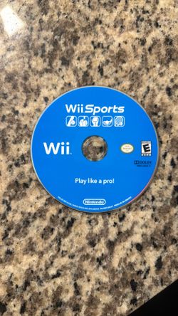 Wii sports (disc only & works with 0 differences)
