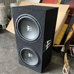 12 Inch Subwoofer And Box