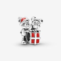 PANDORA- Disney Mickey Mouse and Minnie Mouse Present Charm