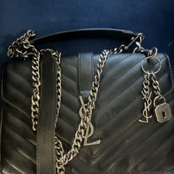 Authentic Ysl College Bag 