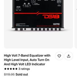 Ds18 EQX7PRO Equalizer