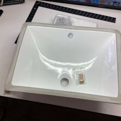 HIVE Bathroom White Under Mount Sink Water Wash Vanity RV BOAT NEW BLOW OUT SALE 350 Available Call New