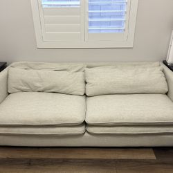 West Elm Loveseat Couch Sofa