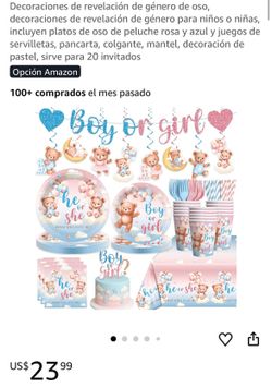 Gender reveal set