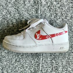 Nike youth custom Air Force 1’s
