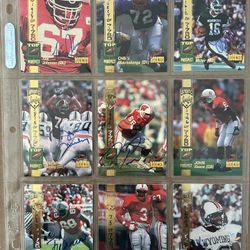 “Signature Rookies” 1994 Football Draft  Certified Autographs & #’d Rookie Lot (18) Cards. NM/M!!!😎