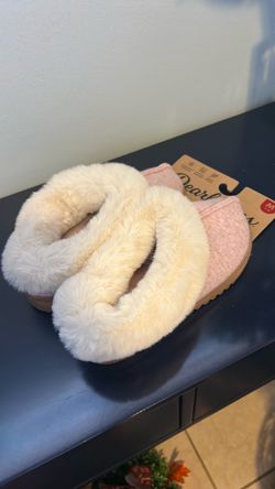 Dearfoams Faux Fur Slippers