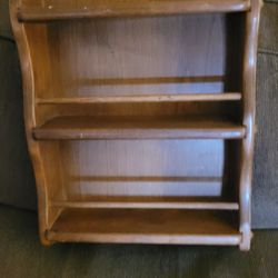 Vintage Spice Shelf Or Display Shelf