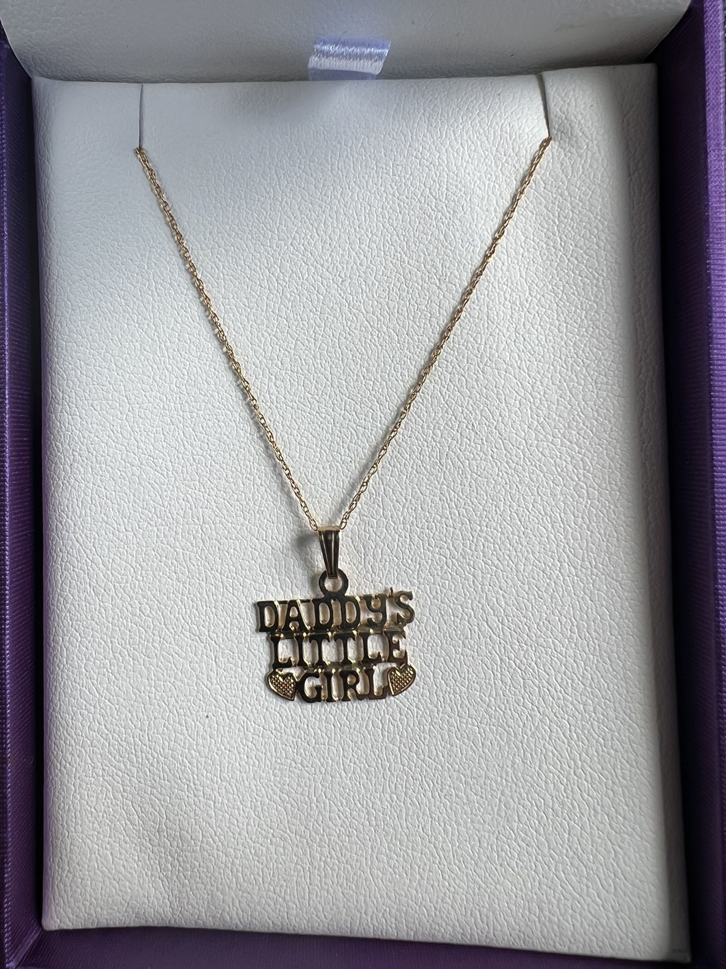 Daniels: Daddy's Little Girl Necklace!