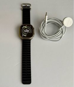 Apple Watch Ultra 1 l Factory Unlocked l Blue Ocean Band