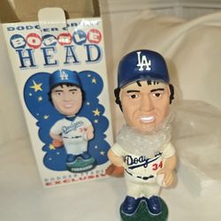 Fernando Valenzuela Bobble Head #34 Los Angeles Dodgers 