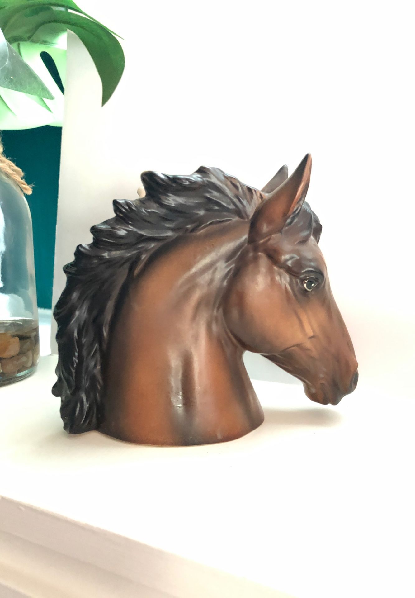 Horse head Vase farmhouse decor