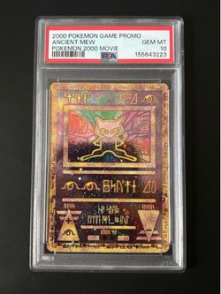 Ancient Mew 2000 Movie PSA 10 Pokémon Card
