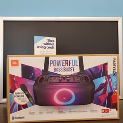 Jbl Partybox On The Go Bluetooth Speaker Brand New - $1 DOWN TODAY, NO CREDIT NEEDED